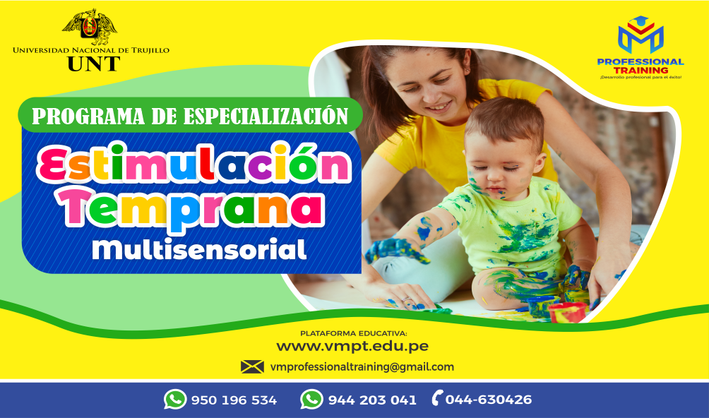 PROGRAMA DE ESPECIALIZACIÓN EN ESTIMULACIÓN TEMPRANA Y MULTISENSORIAL 2026